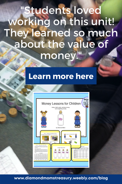 Money Lessons For Children is a complete unit with ideas for kids to apply in the real world.
