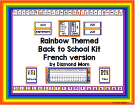 This kit includes the basics for setting up a classroom. Included are alphabet cards, number cards, name plates, a set of numbers that can be used as a number line from 0-107, and signs for boys and girls. It also includes a calendar header for August and September as well as the years 2017, 2018, 2019, 2020 and the numbers from 1-31.