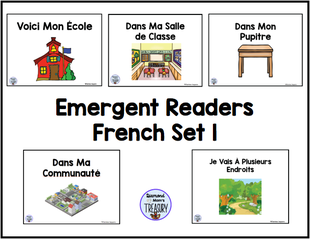 Emergent Readers French Set 1
