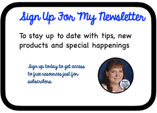 Sign up for my newsletter to stay up to date with tips, new products, and special happenings. logo of Diamond Mom's Treasury