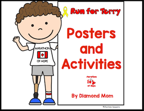 Terry Fox posters and activities