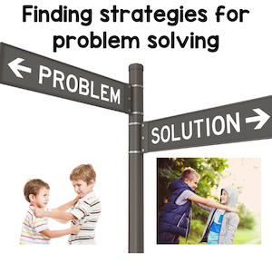 finding strategies for problem solving