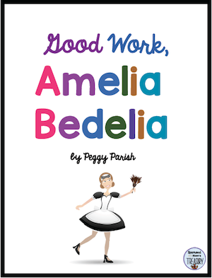 free activity for Good Work Amelia Bedelia