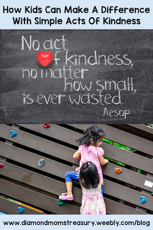 How kids can make a difference with simple acts of kindness