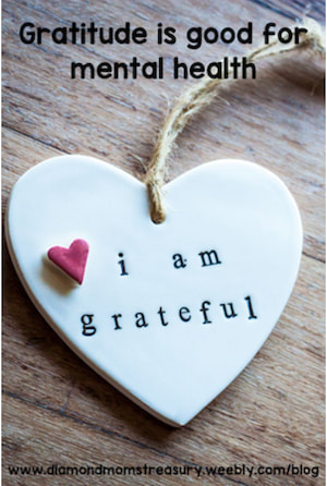 Gratitude is good for mental health