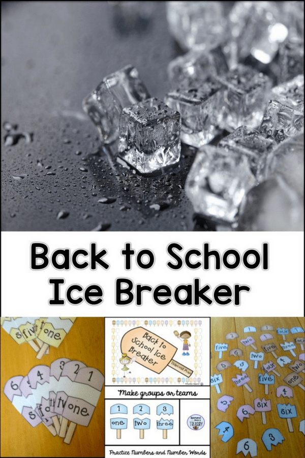 back to school ice breaker activities