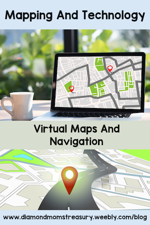 Mapping and technology. Virtual maps and navigation
