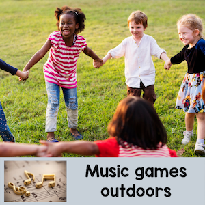 music games outdoors