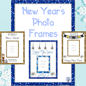 new year's photo frames