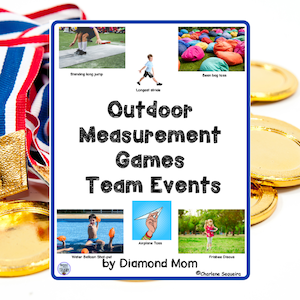 Outdoor measurement games team events
