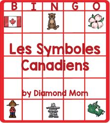 les symboles Canadiens bingo