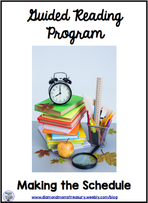 Running a guided reading program - making the schedule