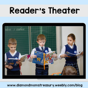 children reading aloud together