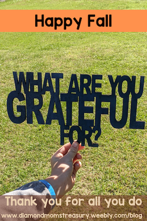Happy Fall. What are you grateful for?