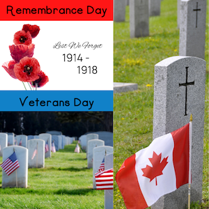 Remembrance Day Veterans Day 1914-1918-