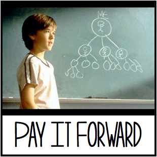 Pay it forward acts of kindness