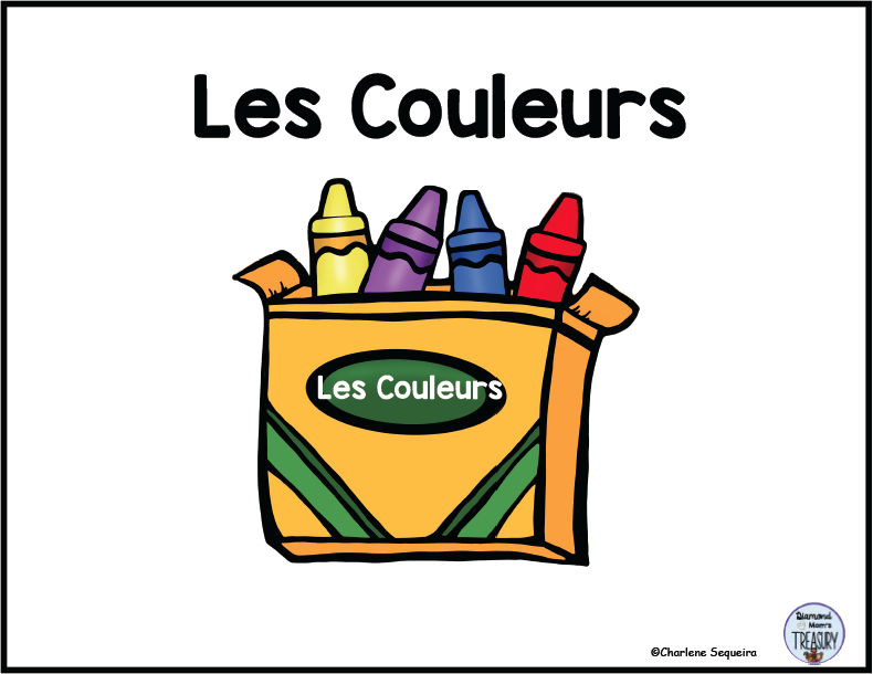 Les couleurs - Emergent reader in French