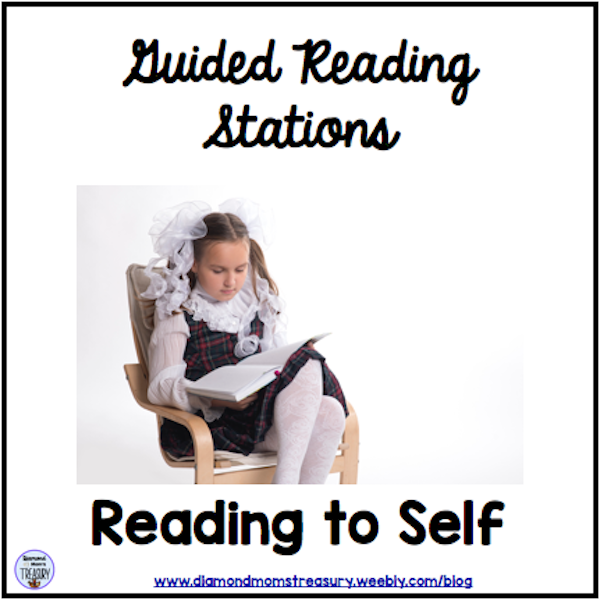 Running guided readiing stations - reading to self