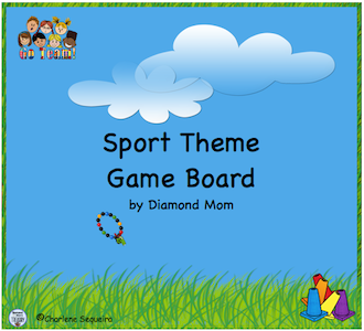 sport theme game board