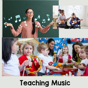 teaching music to elementary children