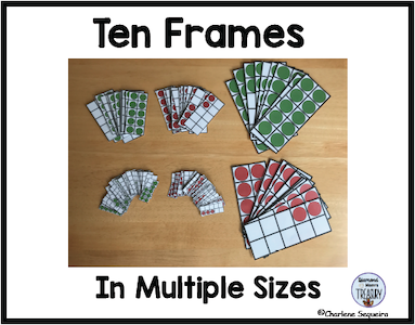 ten frames in multiple sizes