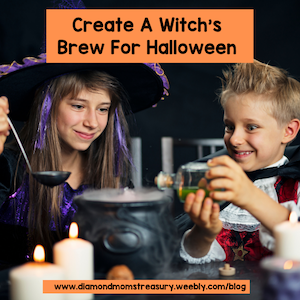 Create a witch's brew for Halloween