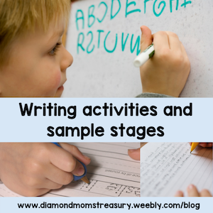 examples of stages of writing