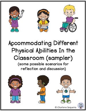 accommodating different physical abilities sampler