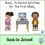 back to school activities for the first week