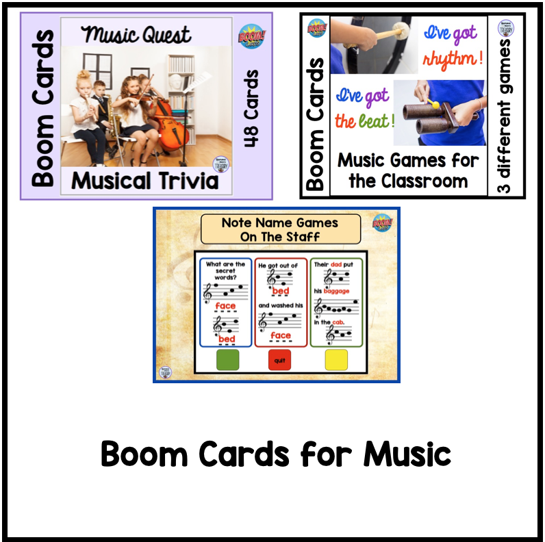 Boom Cards for Music