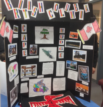 Presentation about a student's heritage