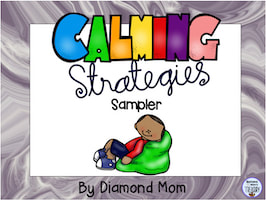 calming strategies posters