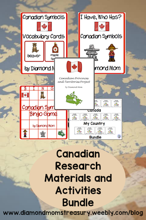 Canadian research materials and activities