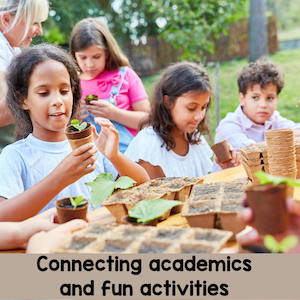 connecting academics and fun activities