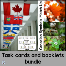 English task cards and booklets bundle