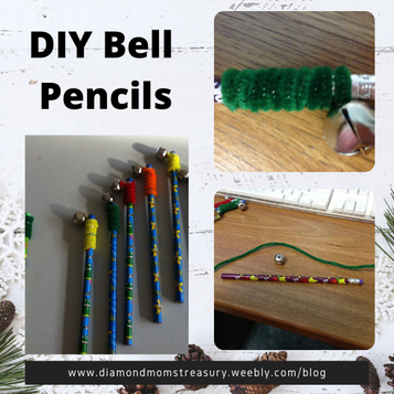 DIY Bell Toppers For Pencils