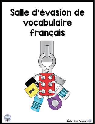 Salle d'évasion de vocabulaire français product