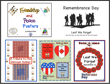 Remembrance Day/Veterans Day resources
