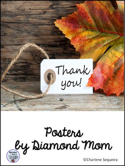 Thank you Posters for Thanksgiving