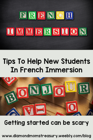 Tips to help new students in French Immersion