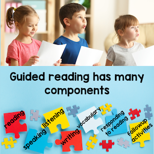 Guided reading has many components
