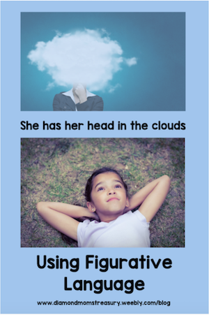She has her head in the clouds