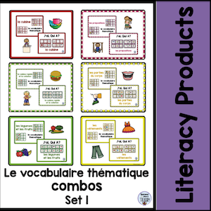 le vocabulaire thematique combos set 1