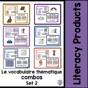 le vocabulaire thematique combos set 2