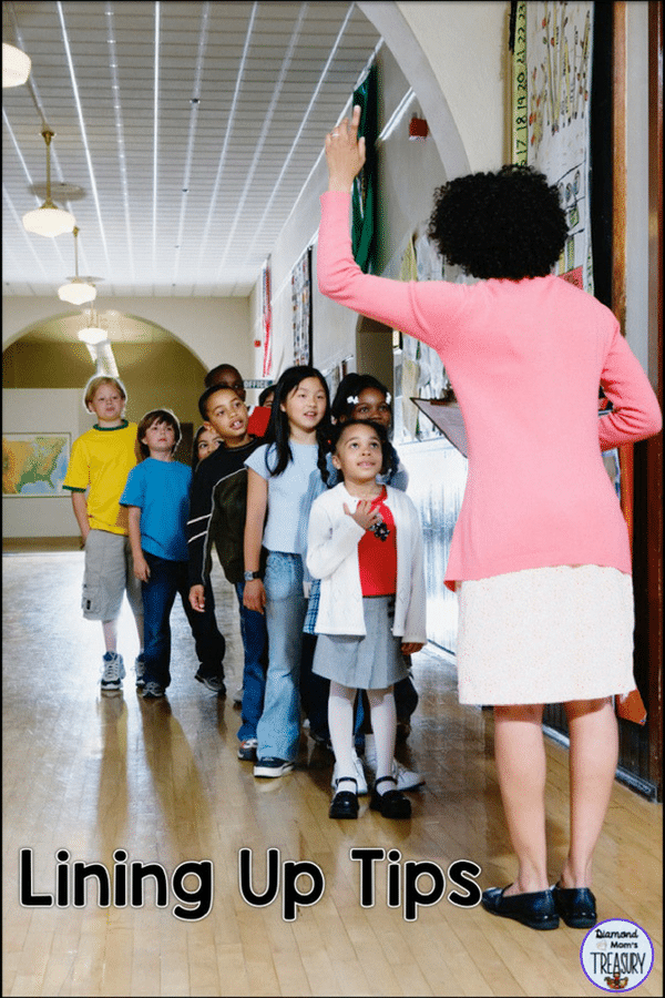 Lining up tips for positive classroom management