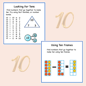 looking for tens in subtraction