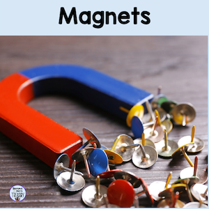 large magnet attracting thumbtacks