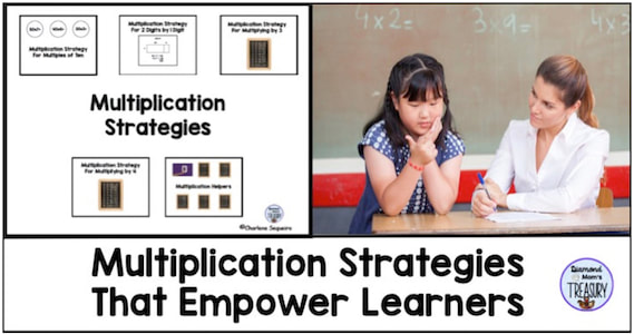 Multiplication strategies that empower learners and help them to be successful in math.