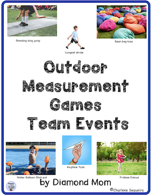 outdoor measurement games team events