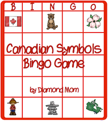 Canadian Symbols bingo